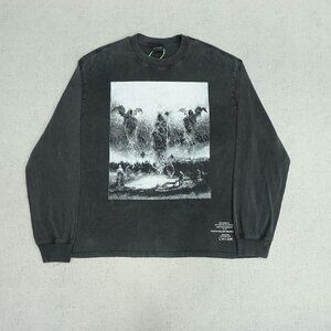 Fear of God Dark Print Long Sleeve T Shirt